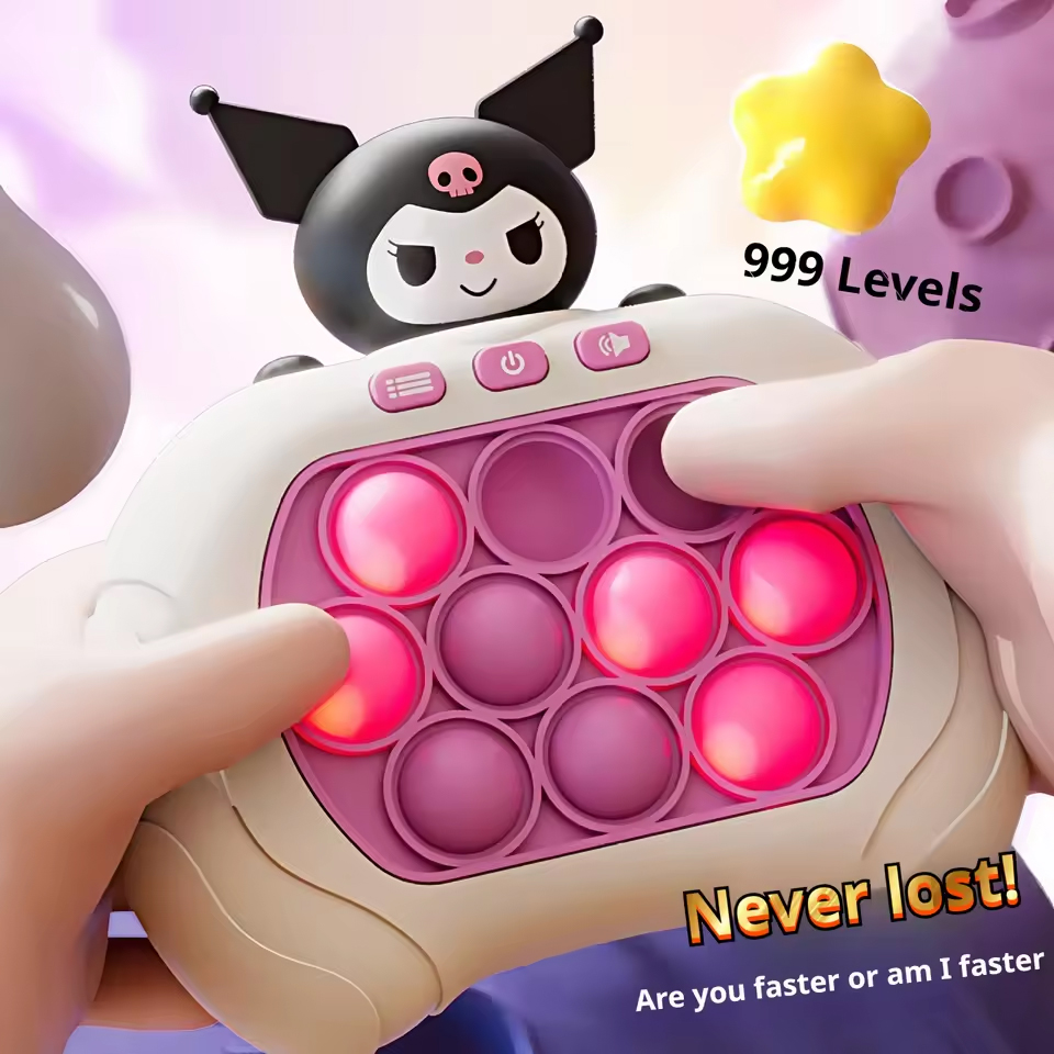 New Gadgets Electronic - Permainan Tekan Cepat Sanrio Kuromi Baru,