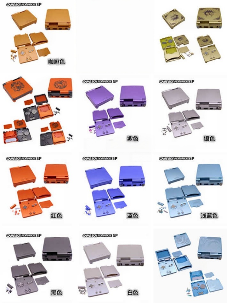 Handheld Game Console - Casing Pengganti Lengkap Gba Sp Warna