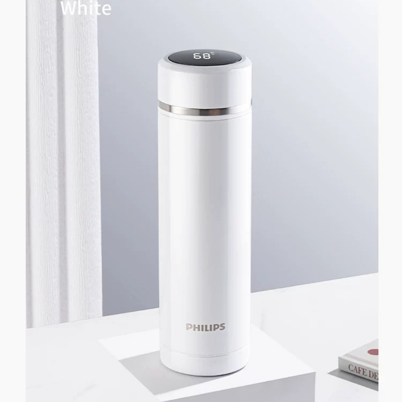 Smart Water Bottle Tracker - Botol Pintar Terisolasi Philips Putih, Pemeriksa