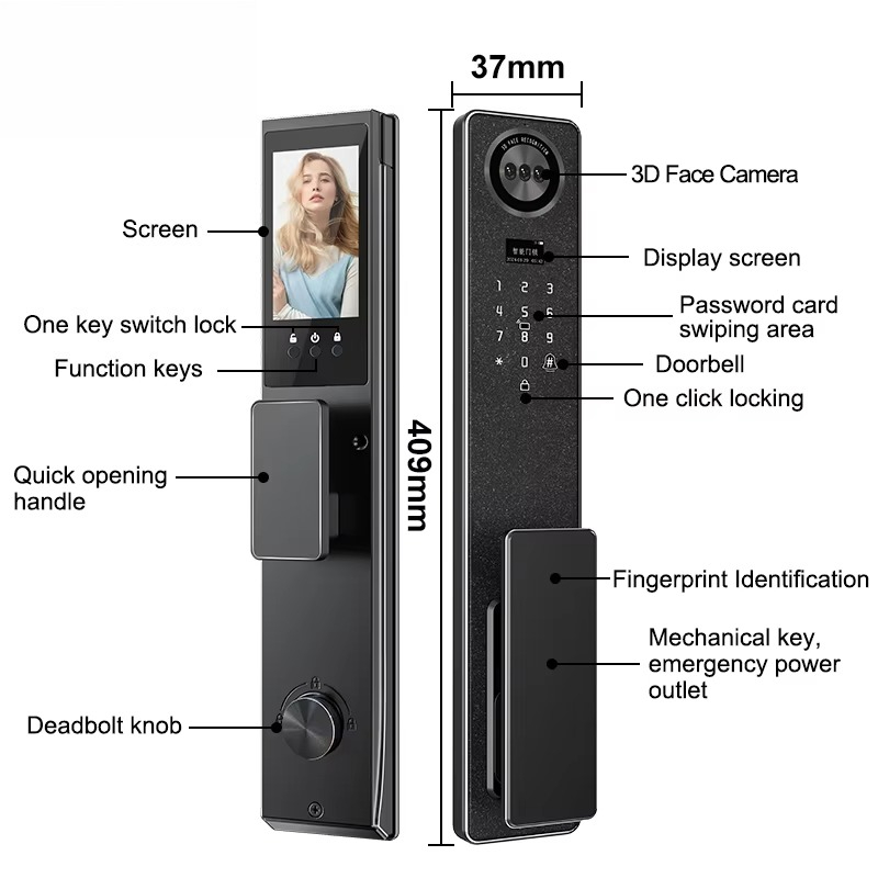 Kunci Pintu Pintar WiFi Tuya,  - Electronics & Tech Gadgets ulasan dan harga