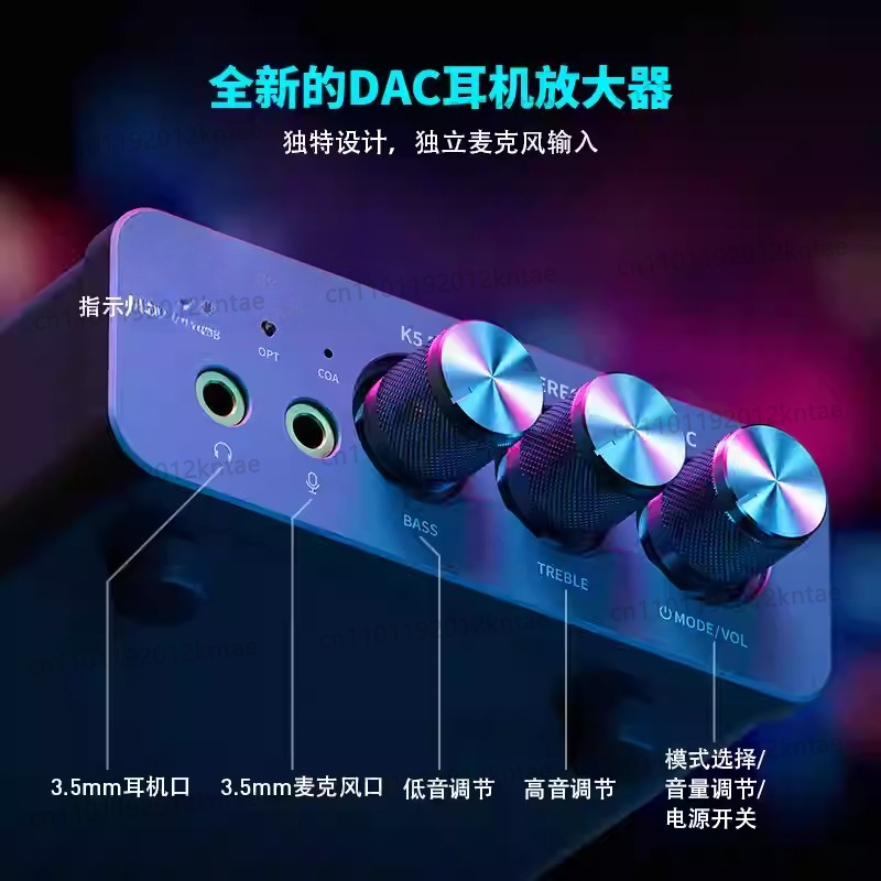 K5 PRO MINI Stereo DAC Headpho - Usb Sound Card External ulasan dan harga