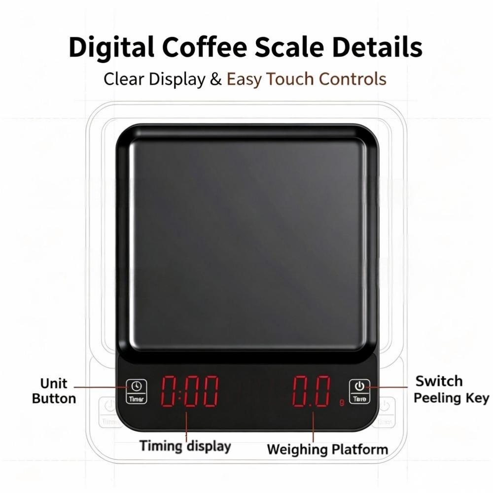 Timbangan Kopi Digital Presisi - Electronics & Tech Gadgets ulasan dan harga