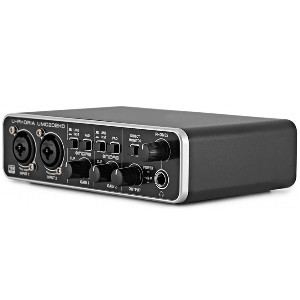 UMC202HD Penguat Mikrofon Reka - Usb Sound Card External ulasan dan harga