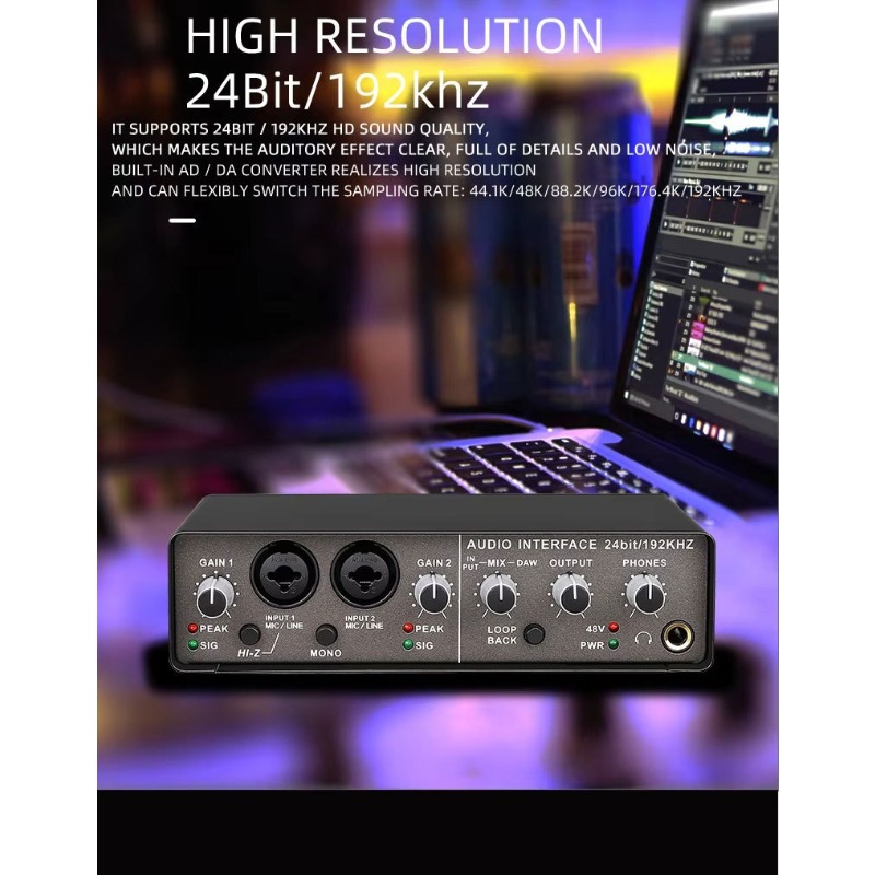 Antarmuka Audio Profesional US - Usb Sound Card External ulasan dan harga