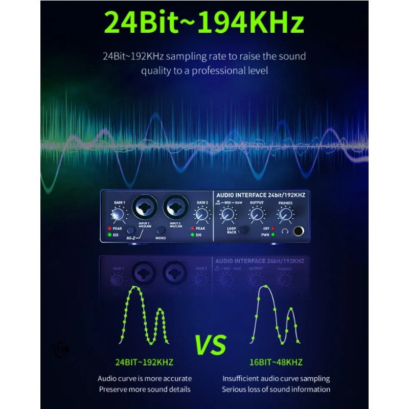 Antarmuka Audio Profesional US - Usb Sound Card External ulasan dan harga