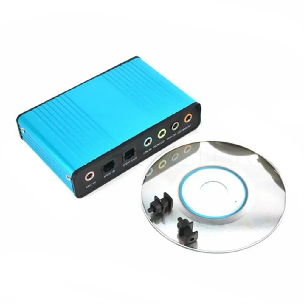 Kartu suara USB 2.0 6 Channel  - Usb Sound Card External ulasan dan harga