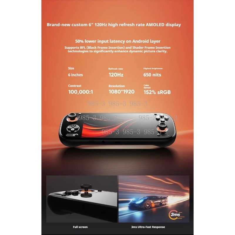 Konsol Game Genggam Qualcomm 8 - Handheld Game Console ulasan dan harga