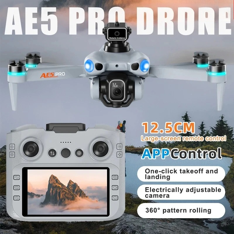 Drone AE5 Baru 2026 Asli, Kame - New Gadgets Electronic ulasan dan harga