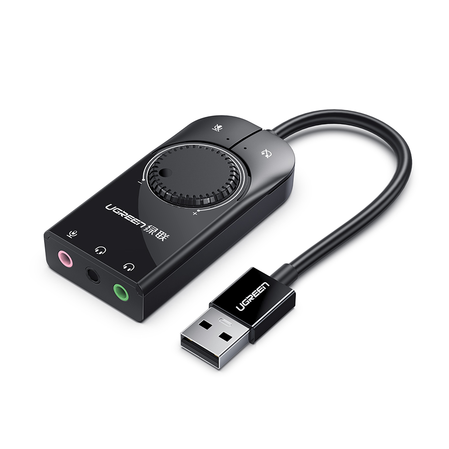 UGREEN Kartu Suara USB Kartu S - Usb Sound Card External ulasan dan harga