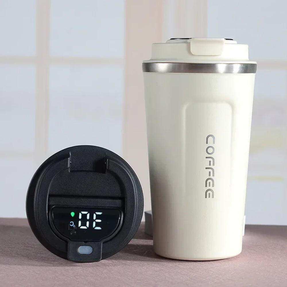 Mug Kopi Termal Stainless Stee - Smart Water Bottle Tracker ulasan dan harga